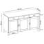 Edgarton Solid Wood Sideboard-512691993