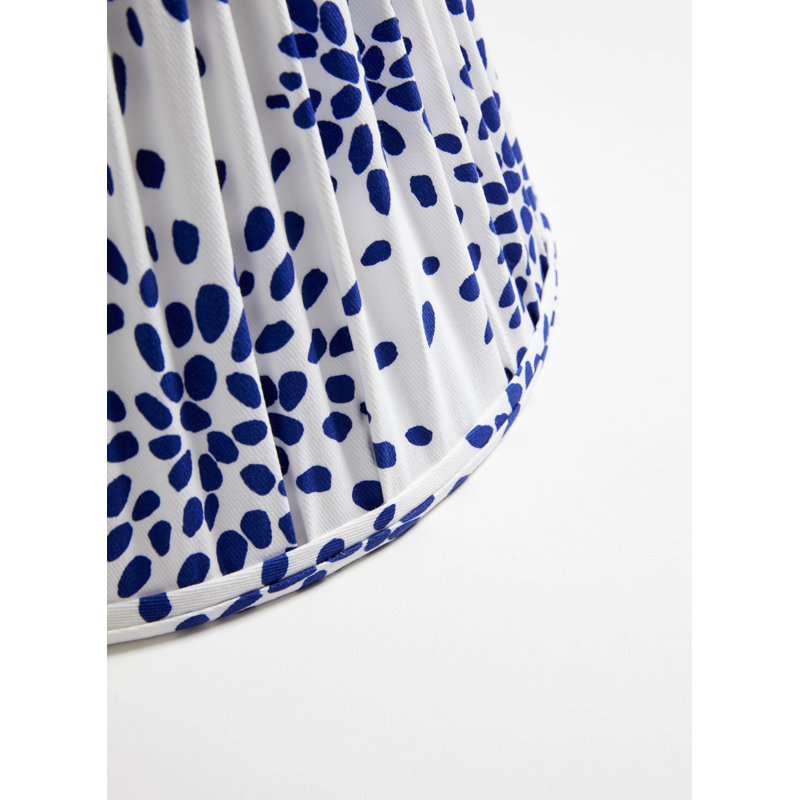 Fireworks Empire Lamp Shade, Blue/White