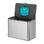 Bac à compost en acier inoxydable 1,3 gallon Home Zone Living avec contrôle des odeurs CleanAura et doublure amovible