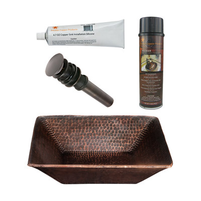 Ensemble de lavabo et de drain pour salle de bain Premier Copper Products BSP5_PVSQ14DB-P