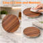 Plateau de fibre rond