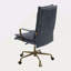 Chaise de bureau en cuir