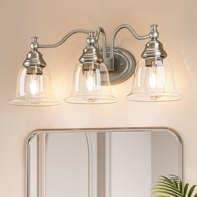 Applique murale moderne 3 lumières pour meuble-lavabo