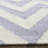 Emek Hand Woven Flat Weave Wool/Cotton Chevron Rug in Purple/Ivory-1192986389