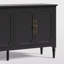 Buffet de 58 po de largeur avec 2 tablettes réglables et 4 portes Collynns-1571314849