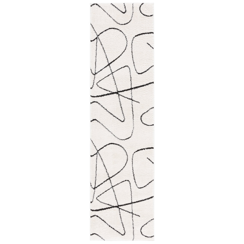 Jerena Performance Abstract Rug, Runner 2'2" x 14'
