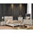 Allentown Upholstered Bed with Drawers and Shelves-764214044-764213285