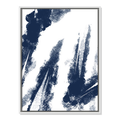 Ferne "Navy Striking Seams 2" Print