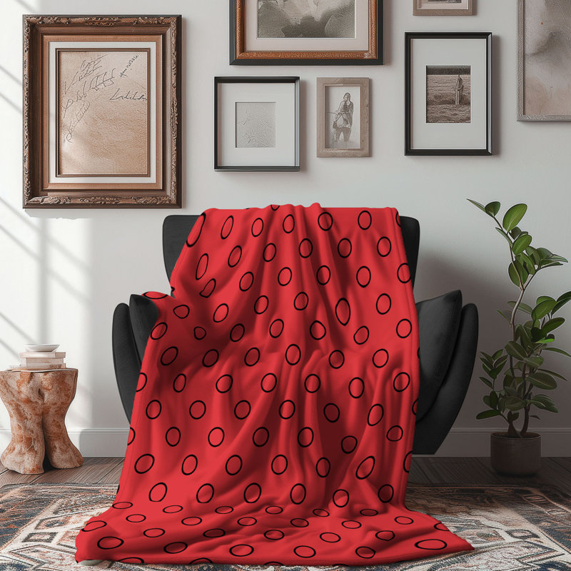 Couverture noire en sherpa de qualité supérieure 1 pièce 0161, L 50 po x L 60 po