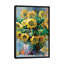 Tournesols par willem haenraets - reproduction sur toile-72780756-72780754-72780755