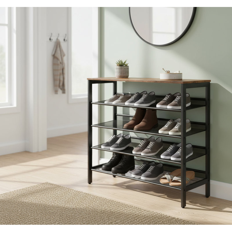 12 Pair Shoe Rack