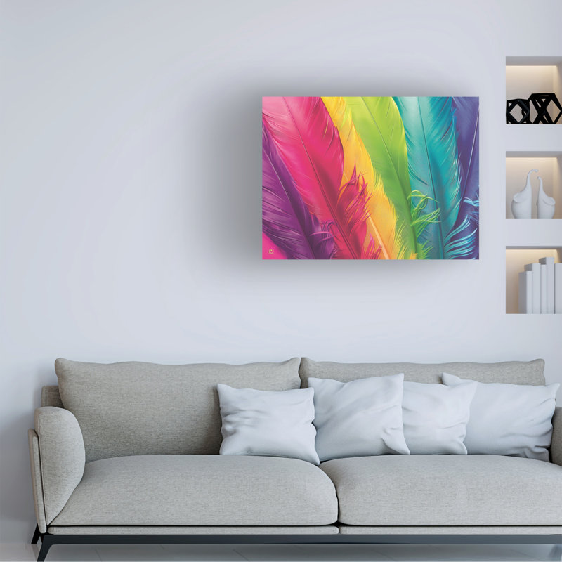 Art sur toile Michael David, H 14 po x l 19 po