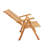 6 - Person Teak Solid Wood Patio Dining Set Rectangular Table