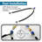 Widespread 2-handle Bathroom Faucet with Drain Assembly-90701213