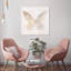 Golden Butterfly Glimmer, Champagne Butterflywings - impression sur toile-71090451-71090444