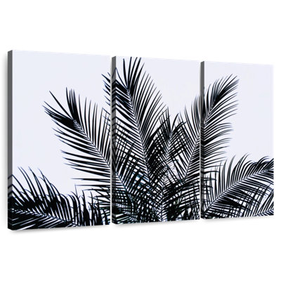 Harnek Silhouetted Palm Leaves