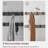 33.1"W 4 in 1 Hall Tree for Entryway, Coat Rack with Shoe Bench, 9 Removable Hooks & Hanging Rod-378160208