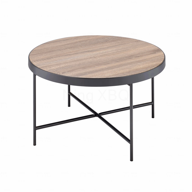 Weathered Gray Oak Coffee Table