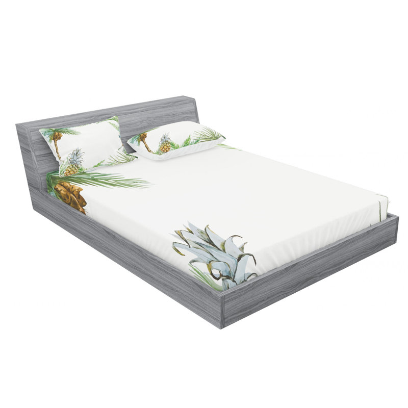 Microfiber Sheet Set, Full Sheet Set with Fitted Sheet