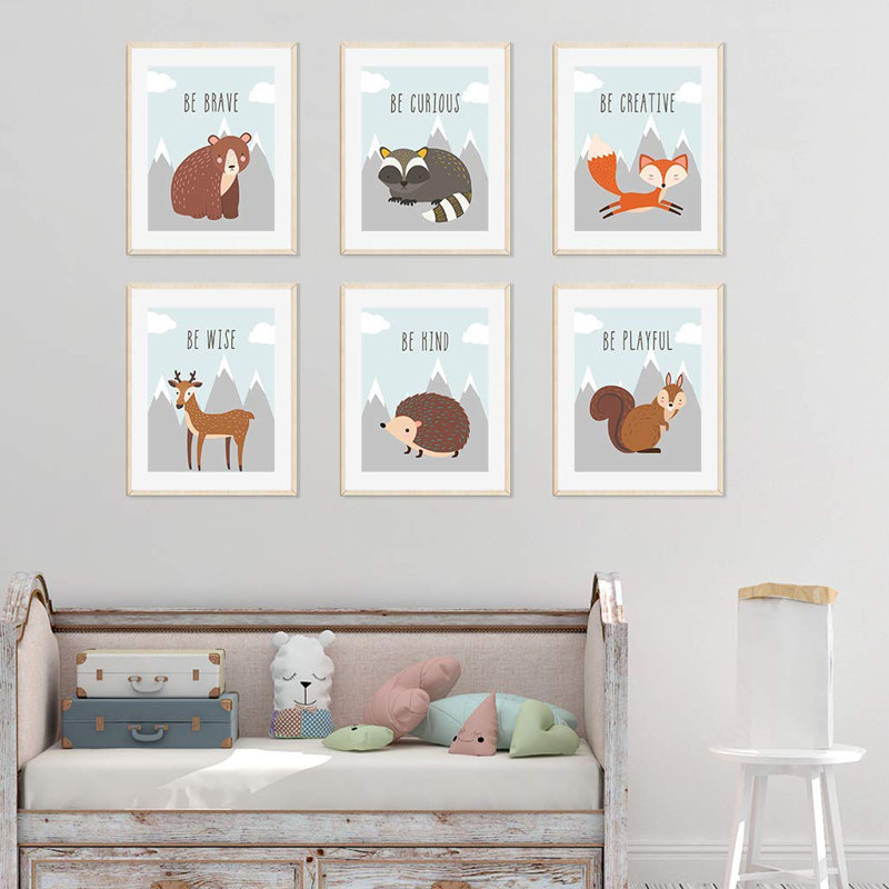 Danyale 6 - Piece Paper Print