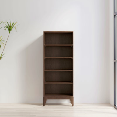 Bibliothèque ouverte à 5 tablettes pour le bureau