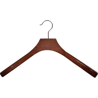 Cintre en bois avec crochet pivotant pour robe / chandail / chandail
