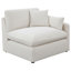 Canapé modulaire rembourré 6 pièces Greeley Ivory