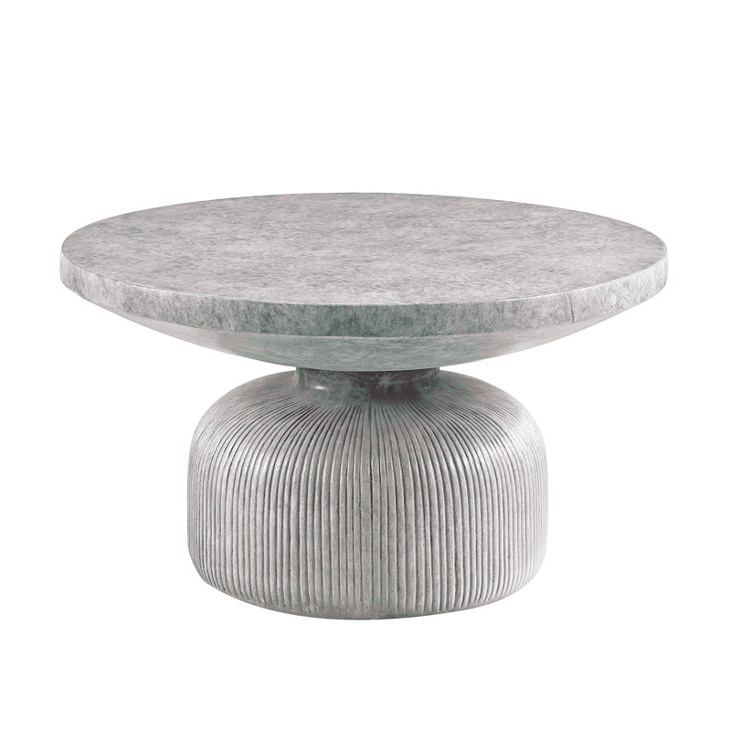 Laddie  Weathered Grey Finish Coffee Table