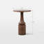 Table de bout en bois massif Osmil