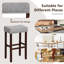 Tabouret de bar 29 po Tressa-86902155