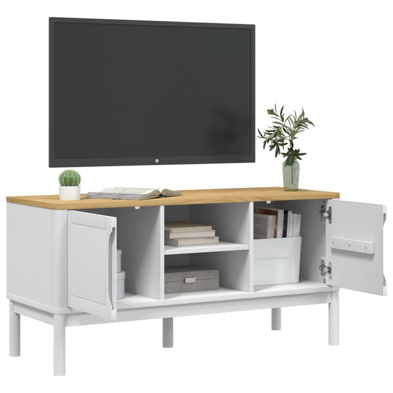 Milty TV Stand for TVs up to 28", White