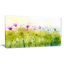 Vert, mauve, cosmos abstrait de fleurs - impression-35061051-35061052
