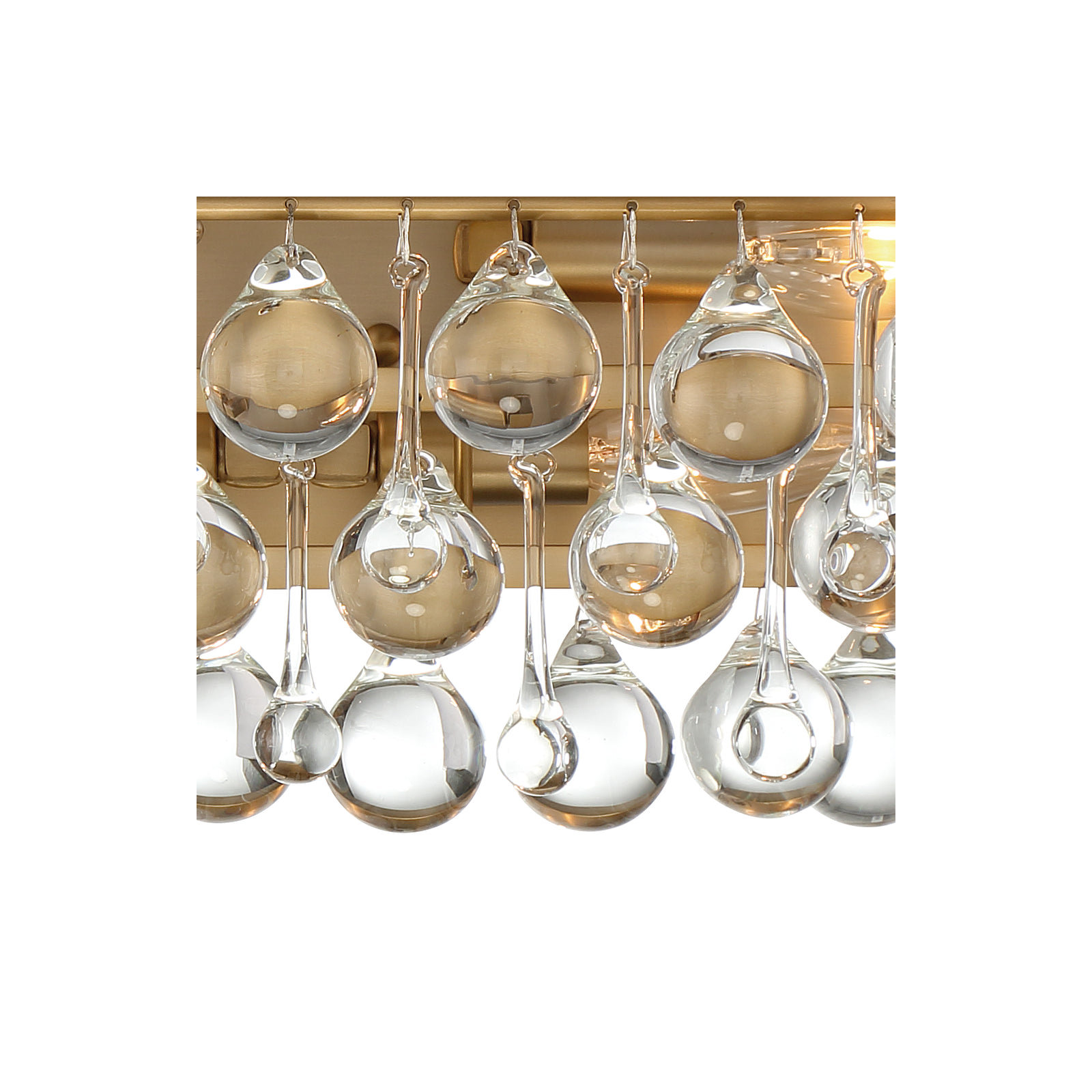 Alto 6-Light Dimmable Vibrant Gold Vanity Light