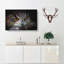 A Great Horned Owl Painting - Wrapped Canvas-56658543