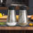 Cafe Contempo Silver Salt & Pepper Set
