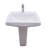 Barclay Ambrose 18.5'' White Vitreous China Rectangular Bathroom Sink with Overflow-43381008