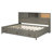 Wooden Daybed With 3 Storage Drawers-678083509