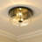 Gaetano Glass Flush Mount