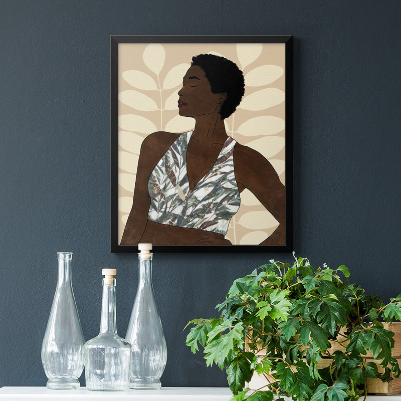 Toile encadrée de qualité supérieure - Prêt à accrocher, Noir, H 24 po x l 20 po