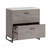 Brown Finish File Cabinet With Full-Extension Slides For Easy Access