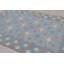 Rug & Kilim’S Contemporary Dhurrie Rug In Blue And Rust Tile Design