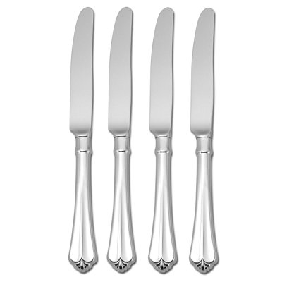 Oneida Juilliard Flatware Dinner Knives, 18/10 Stainless Steel