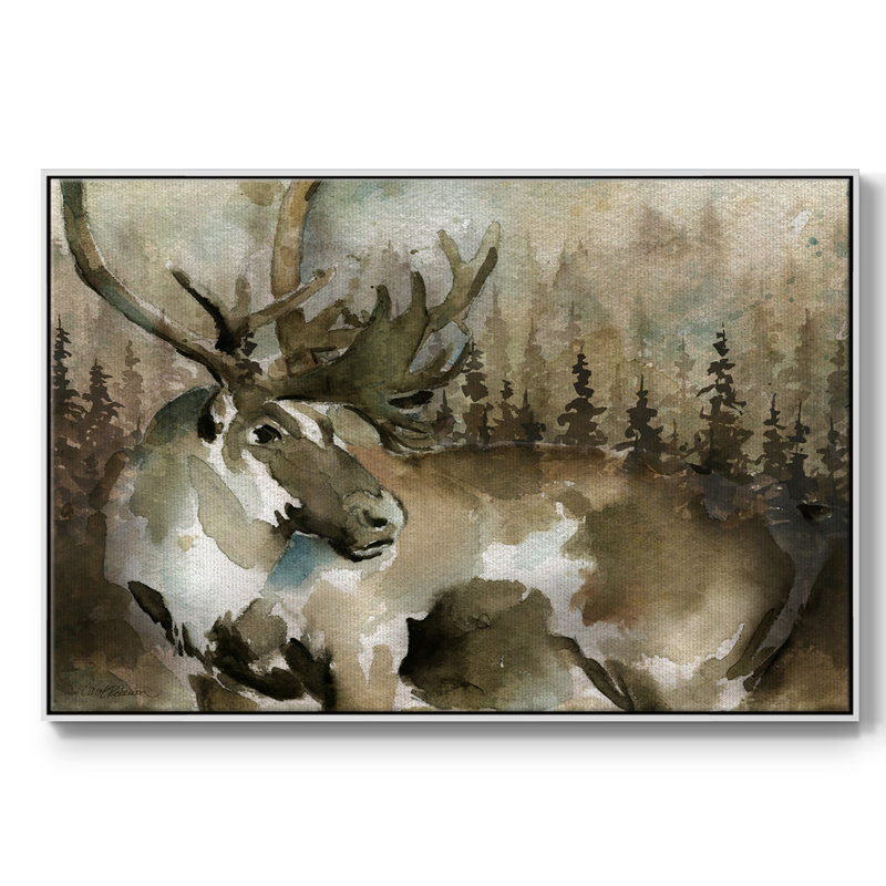 " Lodge Twilight III ", White, 27" H x 41" W x 2" D