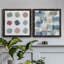 Dawn of Summer - Ensemble de 2 peintures sur toile encadrées-286615865-286615847