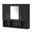 35 Inch 2-In-1  Wall Mounted Medicine Cabinet With Adjustable Shelves & Soft Close Doors, High-Define Mirror With Storage For Bathroom Vanity-1023877461