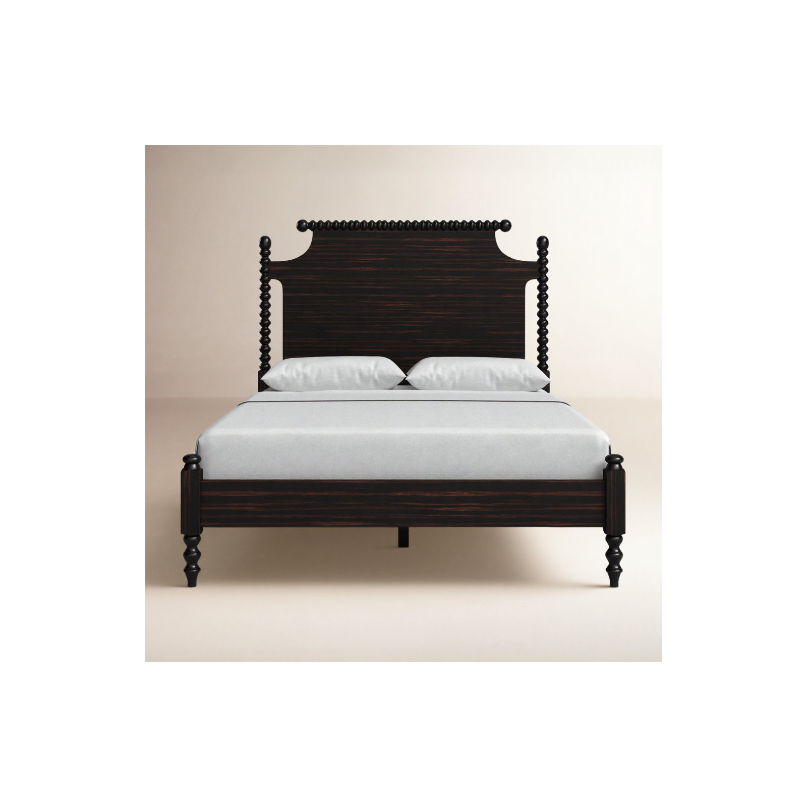 Nadette Spindle Bed, Queen, Oiled Bronze