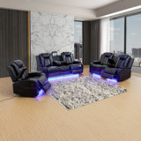 Braunstone Faux Leather Power Recliner