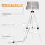 Lampe trépied DEL 56,25 po Hetti