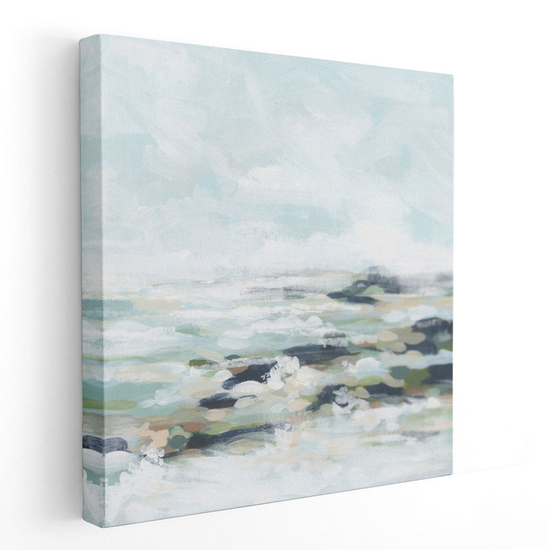 Seafoam Shoals II - reproduction d'art sur toile, H 30 po x l 30 po