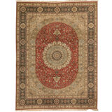 Silk Oriental Area Rug